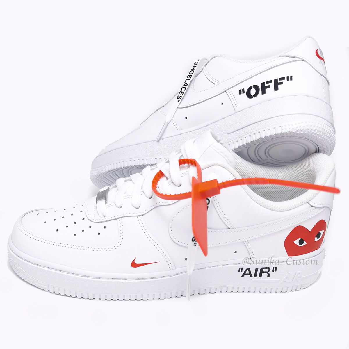 Custom AIR FORCE 1 - OFF WHITE